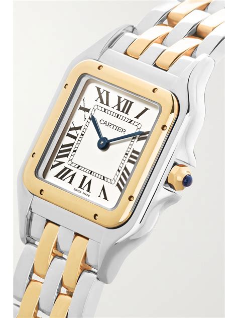 cartier cornice watch gold|cartier panthere 27.